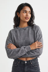 Grey Casual Sweatshirt