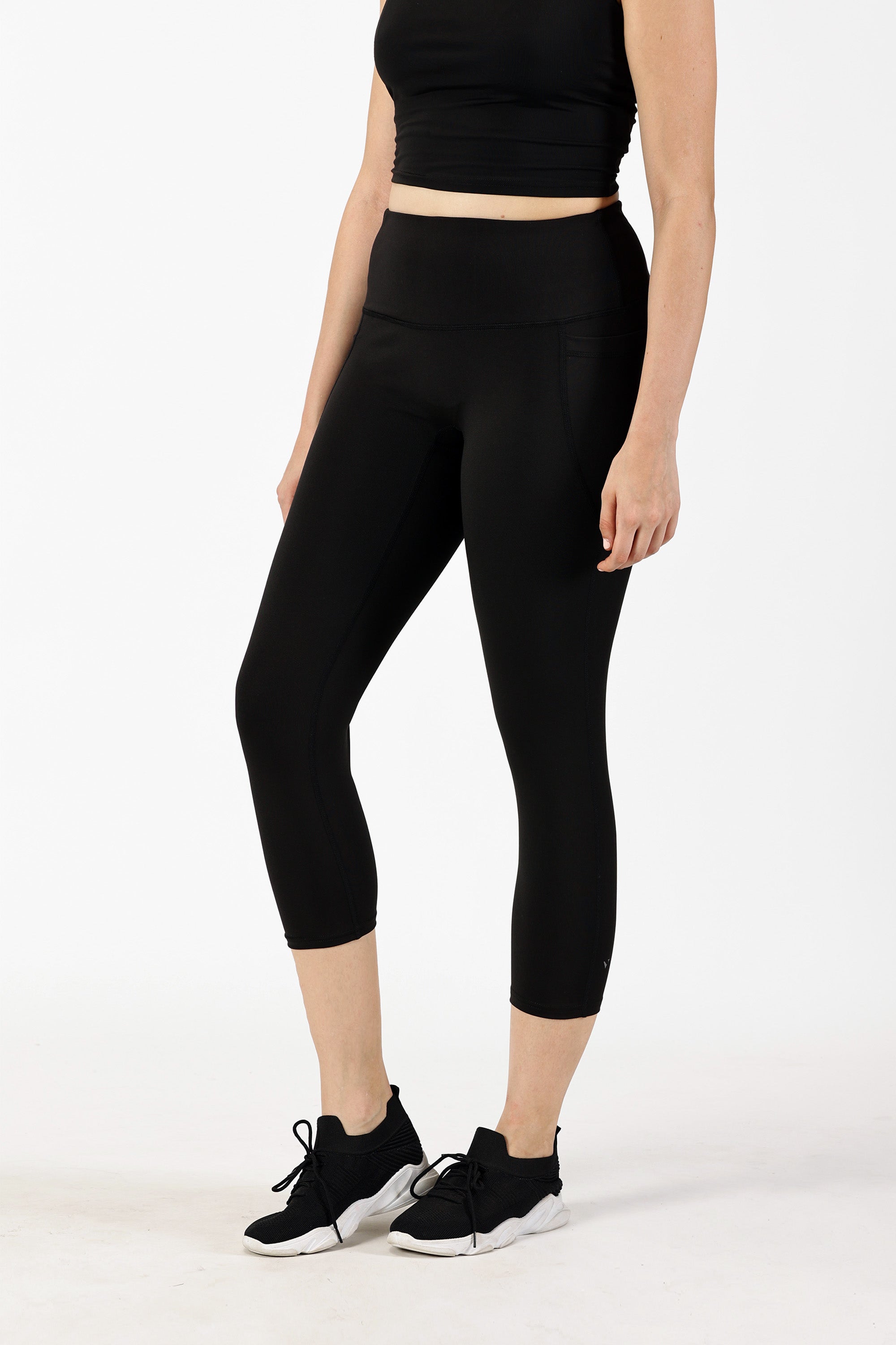 Black 7/8 Yoga Legging | Yoga Pant Image