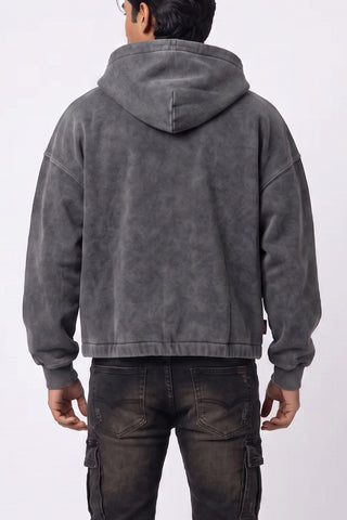 Grey Hoodie Jacket