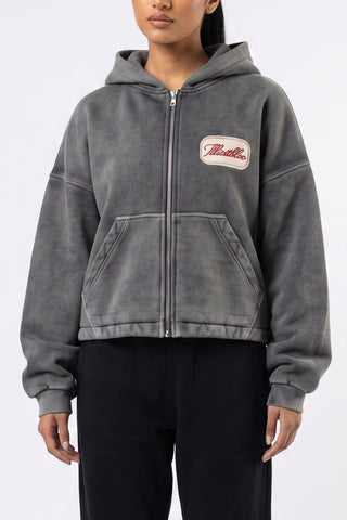 Grey Hoodie Jacket