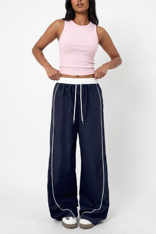 Track Wide Casual Pant