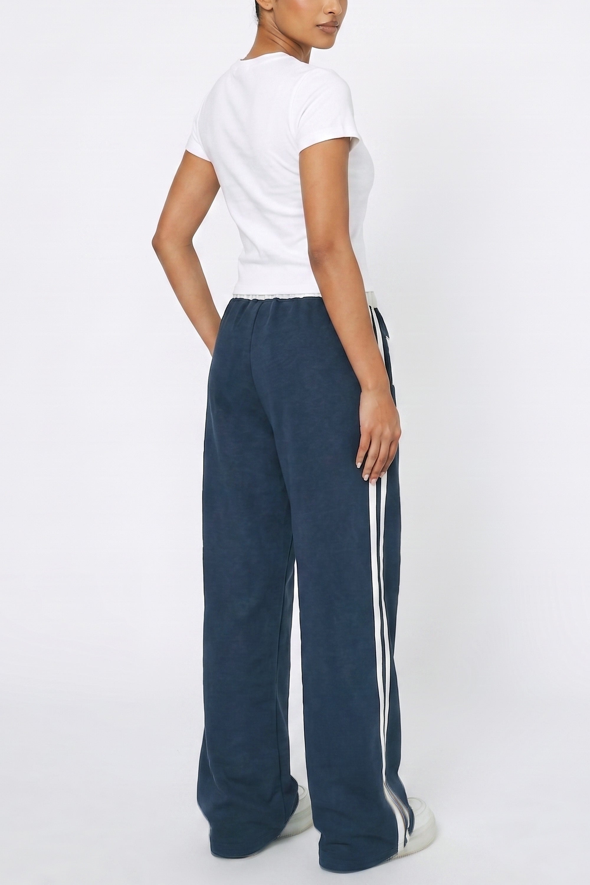 Varsity Wide Casual Pant