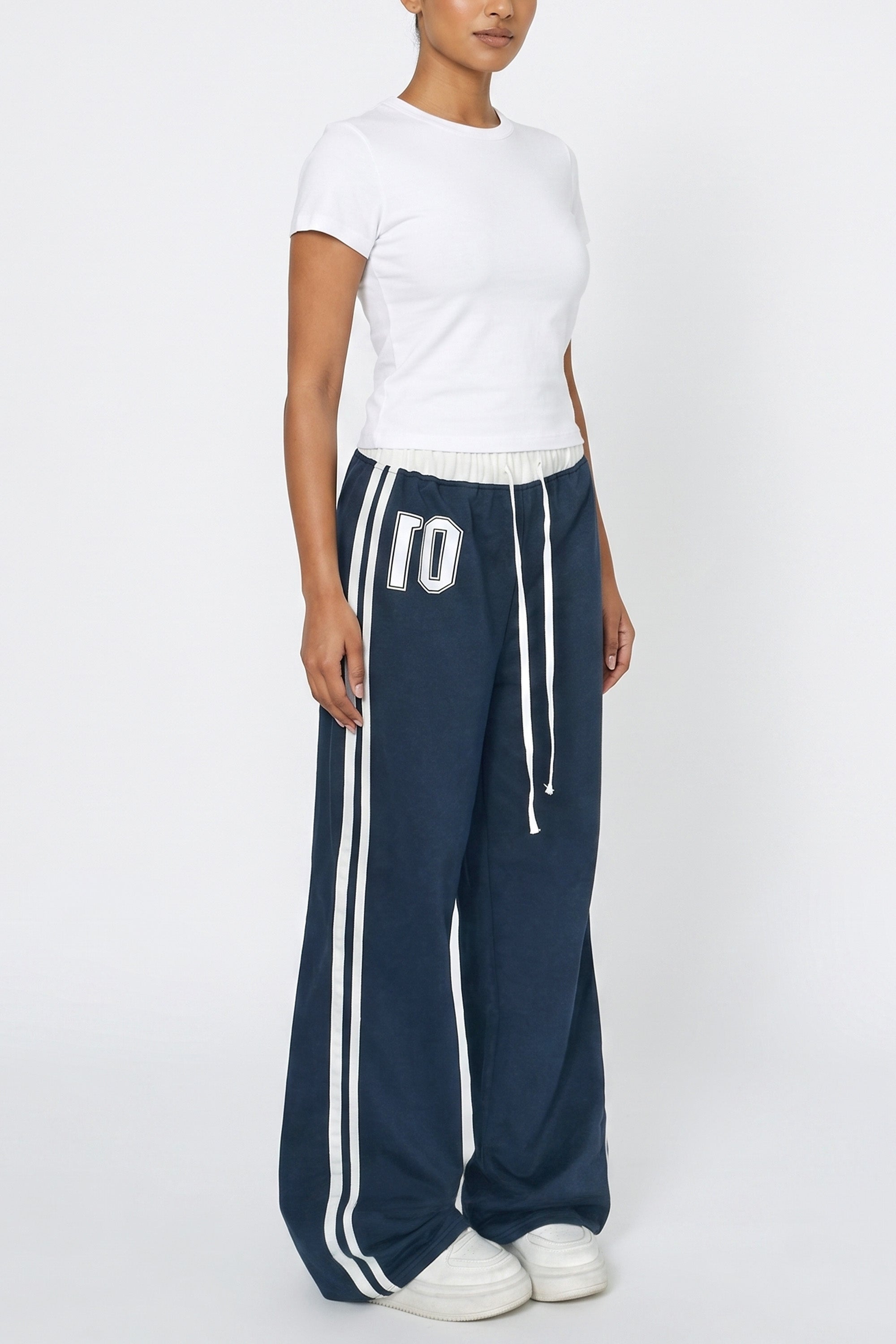 Varsity Wide Casual Pant