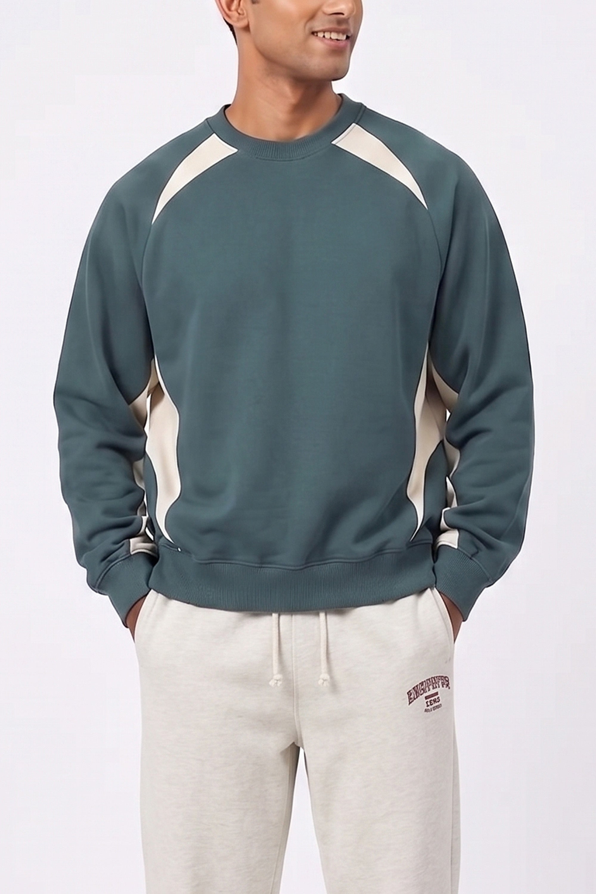 Teal Streetwear Sweatshirt